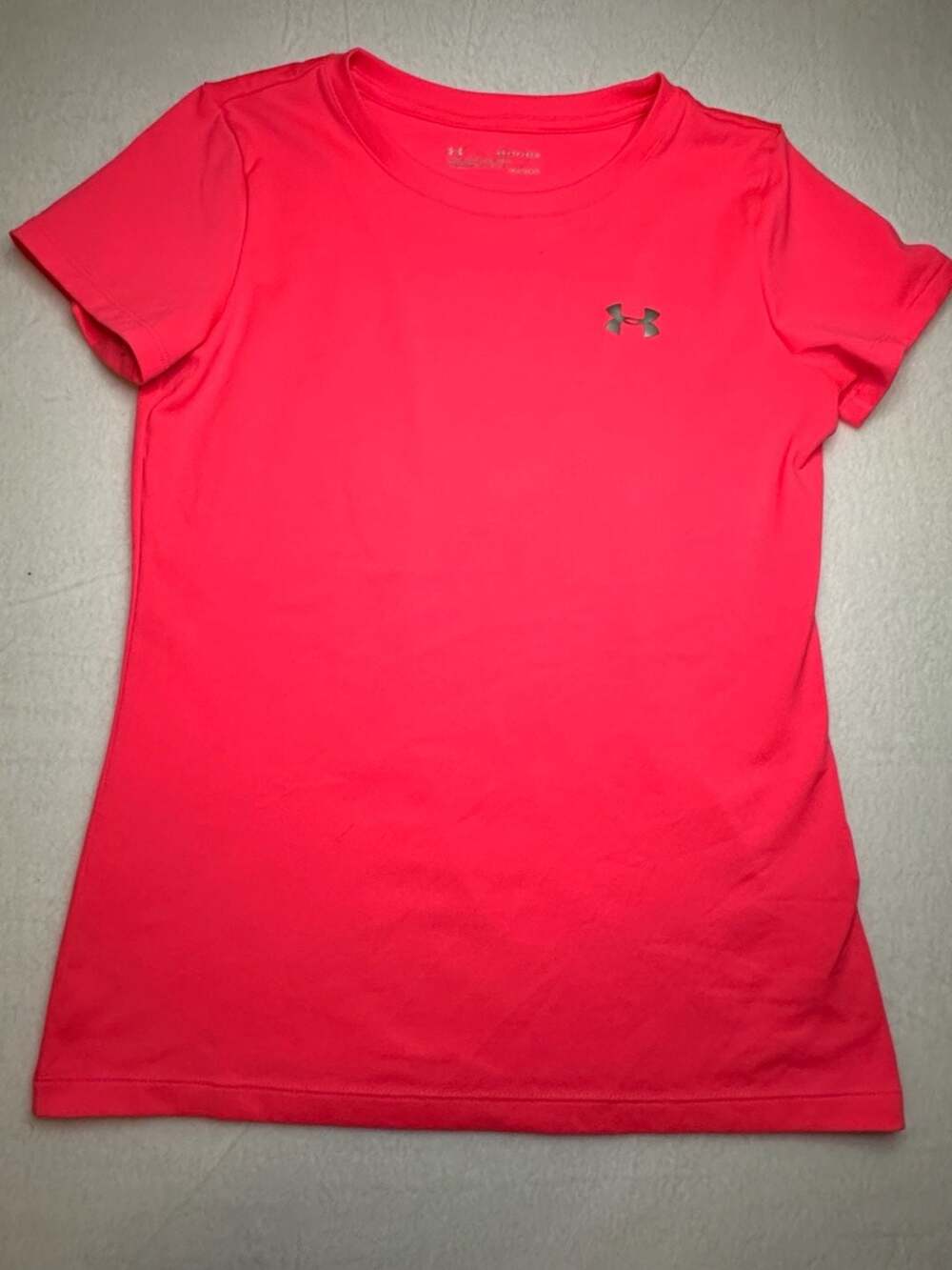 Under Armour HeatGear Neon Pink Athletic T-Shirt